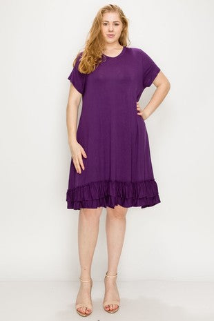 Short Ruffle Dress