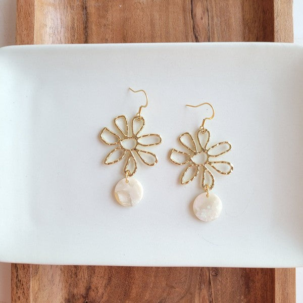 Maisy Earrings - Cream