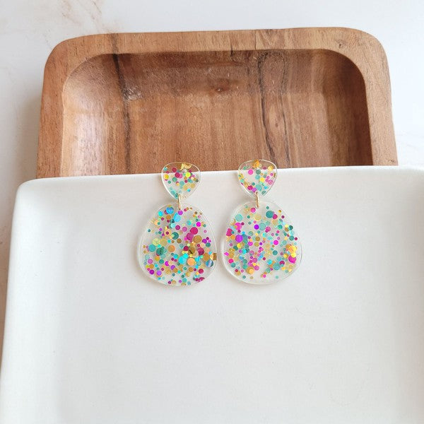 Penelope Earrings - Confetti