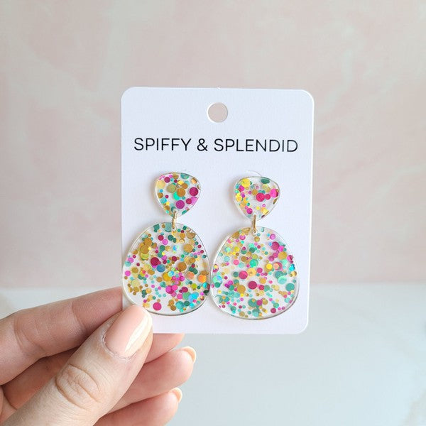 Penelope Earrings - Confetti