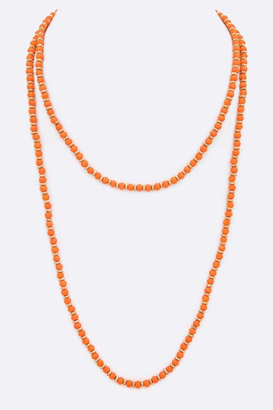 Petite Crystal Convertible Long Necklace