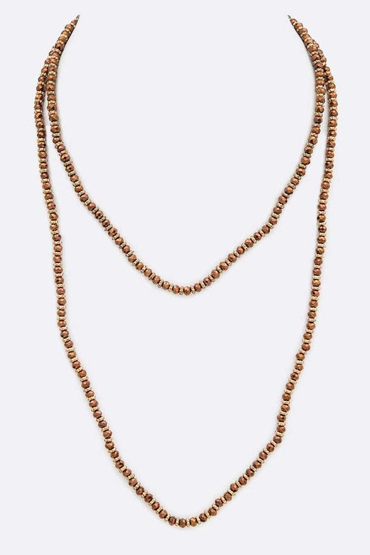 Petite Crystal Convertible Long Necklace