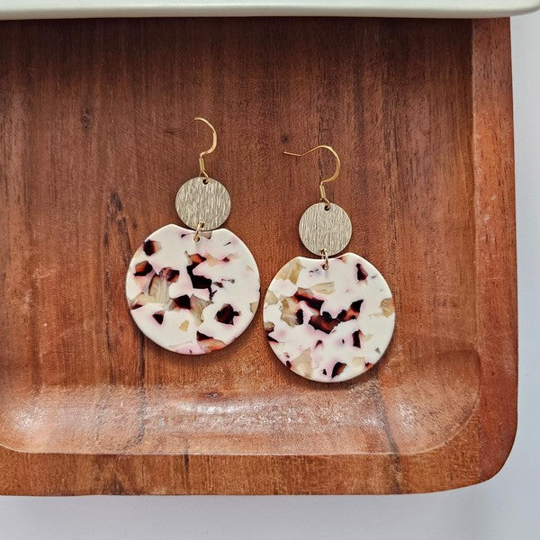 Zoey Earrings - Terrazzo