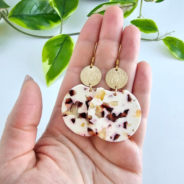 Zoey Earrings - Terrazzo