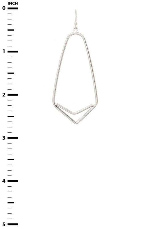 Arrow Head Wired Iconic Earrings